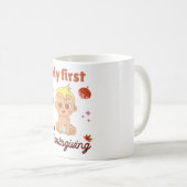 Mijn eerste Thanksgiving Koffiemok (Voorkant rechts)