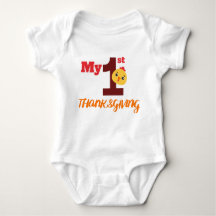 Mijn eerste Thanksgiving Schattigee Little Turkey 