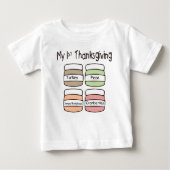 Mijn eerste Thanksgiving T-Shirt (Voorkant)