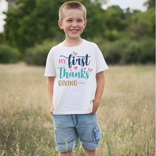 Mijn eerste Thanksgiving T-shirt