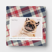Mijn eerste thuis voor altijd geplakt huisdier fot fotoplaat (Voorkant)