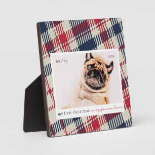 Mijn eerste thuis voor altijd geplakt huisdier fot fotoplaat