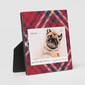 Mijn eerste thuis voor altijd geplakt huisdier fot fotoplaat (Voorkant)