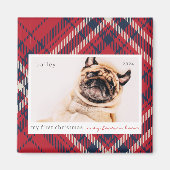 Mijn eerste thuis voor altijd geplakt huisdier fot magneet (Voorkant)