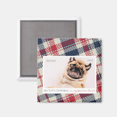 Mijn eerste thuis voor altijd geplakt huisdier fot magneet (Voorkant / Achterkant)