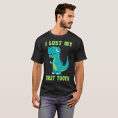 Mijn eerste Tooth Rex Tooth Fairy Boys Tyrannosa k T-shirt (Voorkant volledig)
