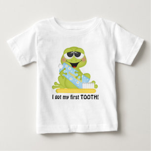 Mijn eerste Tooth unisex baby t-shirt