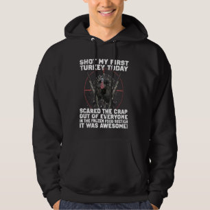 Mijn eerste Turkije vandaag, grappige jager L. Hoodie