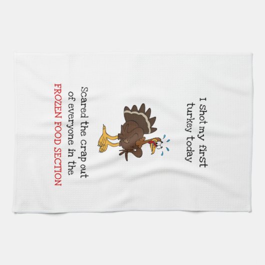 Mijn eerste Turkije vandaag Theedoek (Horizontaal)