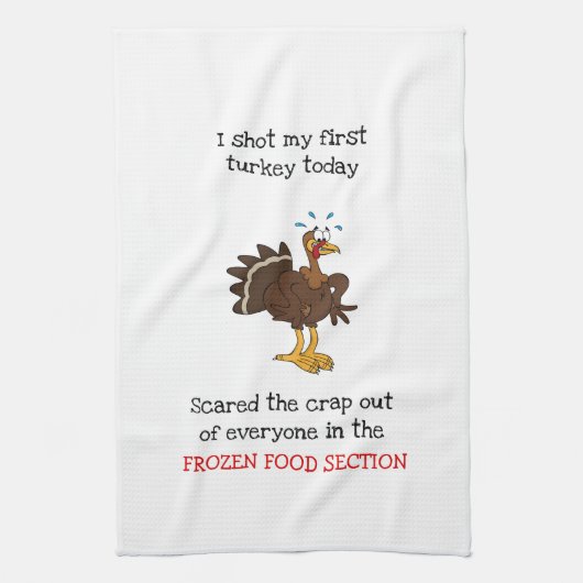 Mijn eerste Turkije vandaag Theedoek (Verticaal)