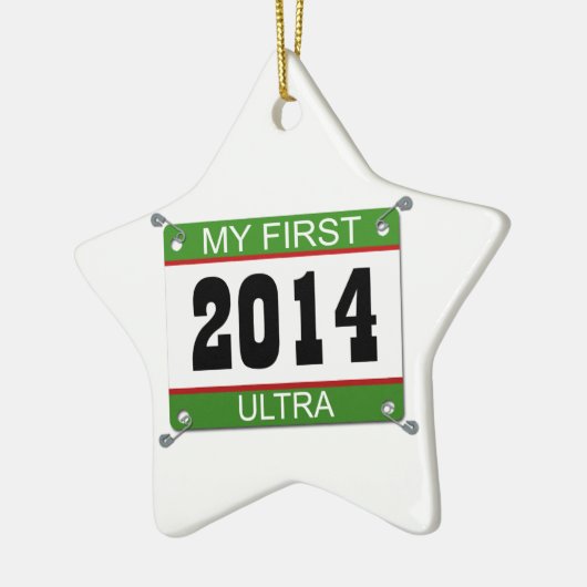 Mijn eerste Ultra - 2014 Keramisch Ornament (Links)