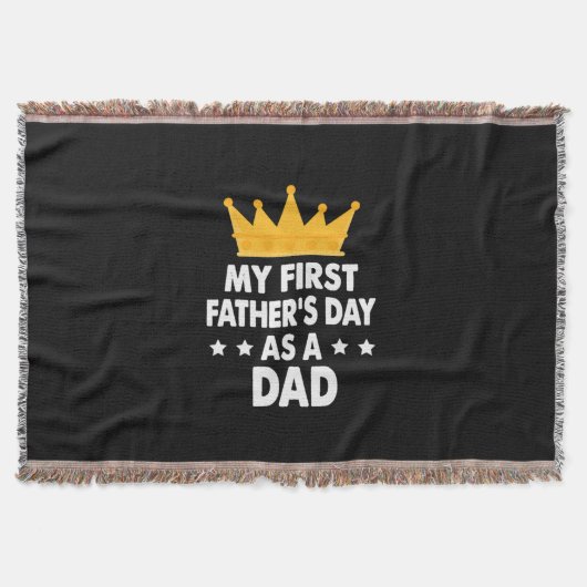 Mijn eerste Vaderdag als vader 2021 Deken (Voorkant)