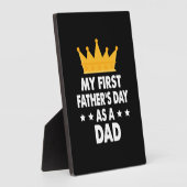 Mijn eerste Vaderdag als vader 2021 Fotoplaat (Zijkant)