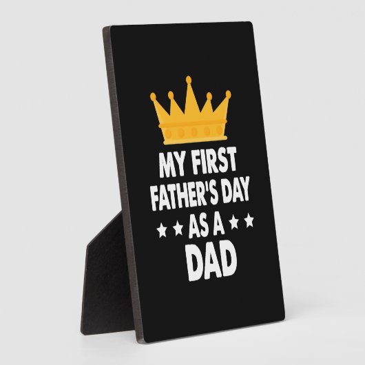 Mijn eerste Vaderdag als vader 2021 Fotoplaat (Zijkant)
