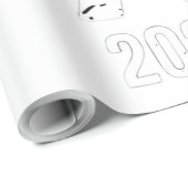Mijn eerste Vaderdag als vader 2025 Cadeaupapier (Rol Hoek)