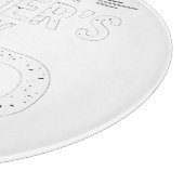 Mijn eerste Vaderdag als vader 2025 Snijplank (Hoek)