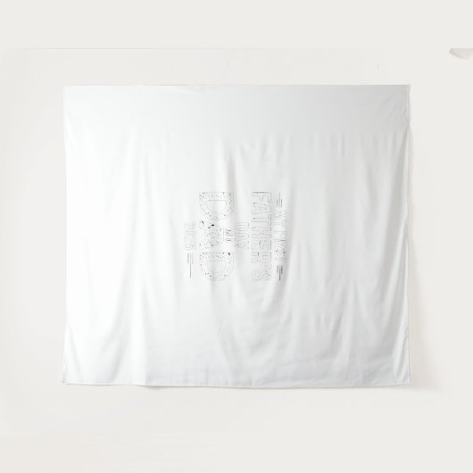 Mijn eerste Vaderdag als vader 2025 Wandkleed (Voorkant (horizontaal))