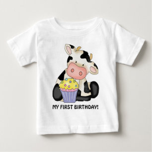 Mijn eerste vaderdag Cow T-shirt