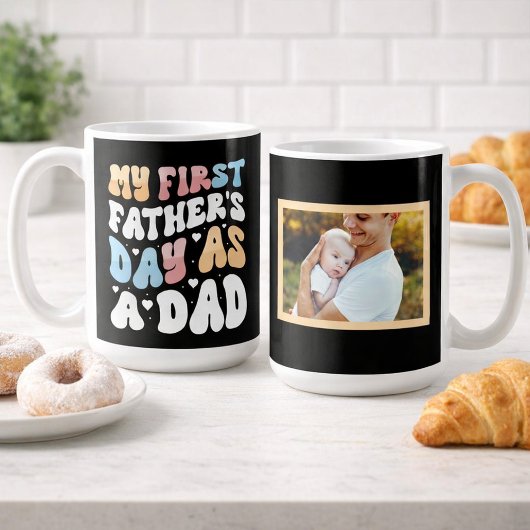 Mijn eerste Vaderdag foto Koffiemok
