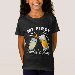 Mijn eerste Vaderdag grappige vader T-shirt