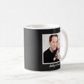 Mijn eerste vaders dag krijtbord foto koffiemok (Voorkant rechts)