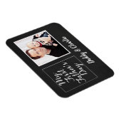 Mijn eerste vaders dag krijtbord foto magneet (Rechterzijde)