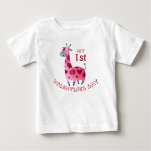 Mijn eerste Valentijnsdag baby-giraf