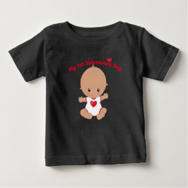 Mijn eerste Valentijnsdag Baby T-shirt
