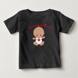 Mijn eerste Valentijnsdag Baby T-shirt