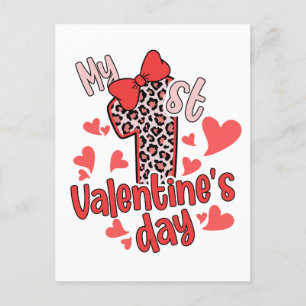 Mijn eerste Valentijnsdag Briefkaart