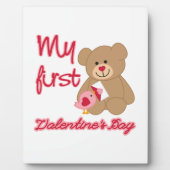Mijn eerste Valentijnsdag Fotoplaat (Voorkant)