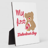 Mijn eerste Valentijnsdag Fotoplaat (Zijkant)