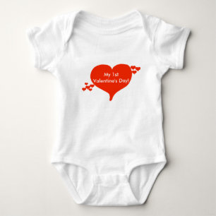 Mijn eerste Valentijnsdag Rood T-shirt