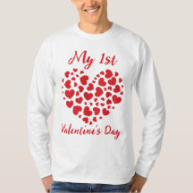Mijn eerste Valentijnsdag T-Shirt
