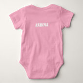 Mijn eerste verjaardag baby romper (Achterkant)