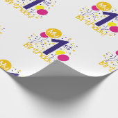 Mijn eerste verjaardag cadeaupapier (Hoek)