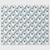 Mijn eerste verjaardag cadeaupapier (Vlak)