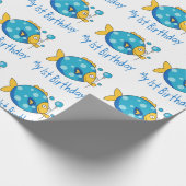 Mijn eerste verjaardag cadeaupapier (Hoek)