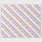 Mijn eerste verjaardag cadeaupapier (Vlak)