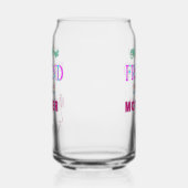 Mijn eerste vriend is mijn moeder blikvorm glas (Links)