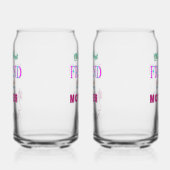 Mijn eerste vriend is mijn moeder blikvorm glas (Rechts)