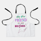 Mijn eerste vriend is mijn moeder schort (Voorkant)