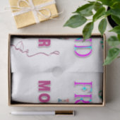 Mijn eerste vriend is mijn moeder tissuepapier (Geschenk)