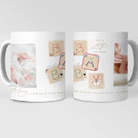 Mijn eerste vrolijke kerst twee foto Baby Geboorte Koffiemok<br><div class="desc">💌 Deel de liefde en spreid feestvreugde met mijn zorgvuldig vervaardigde wenskaart. Deze kaart is een canvas voor uw vakantiewensen aan vrienden, familie en hogescholen. Ik sierde de boeiende design en dit bepaalde mijn hele vakantie collectie. Ik hoop dat je net zoveel van de kaarten en het collectie houdt als...</div>
