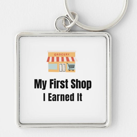 Mijn Eerste Winkel Sleutelhanger – Ik Heb Het Verd (Voorkant)
