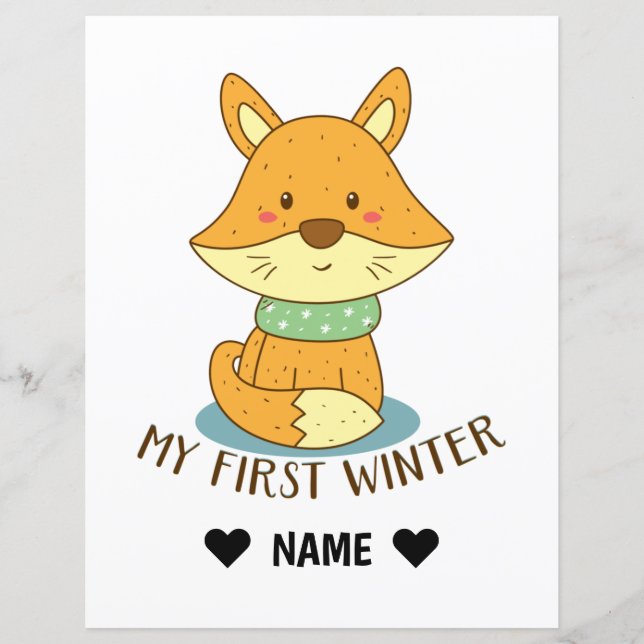 Mijn eerste winter (Voorkant)