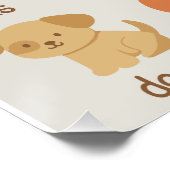 Mijn eerste woorden: Schattige en educatief Perfect Poster (Hoek)