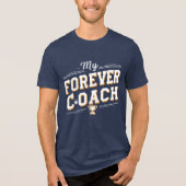 Mijn eeuwige coach Tri-Blend shirt (Voorkant)