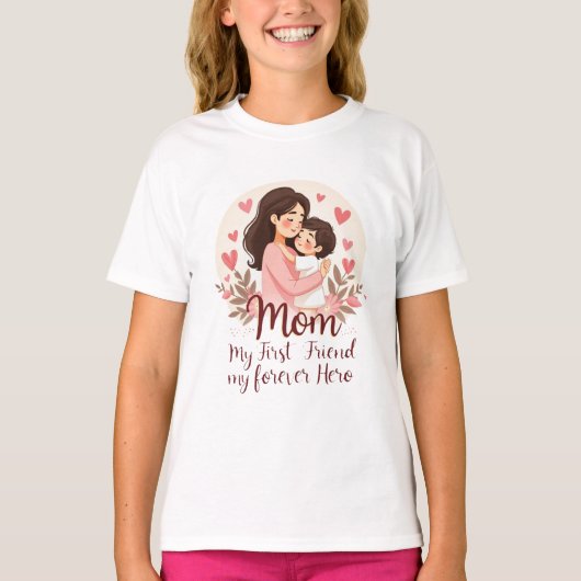 Mijn eeuwige held | Moederdag T-shirt ontwerp (Voorkant)