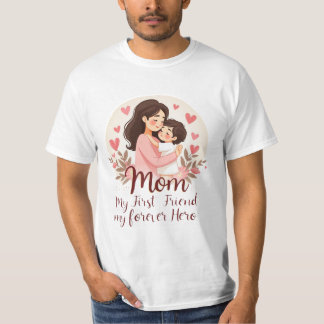 Mijn eeuwige held | Moederdag T-shirt ontwerp